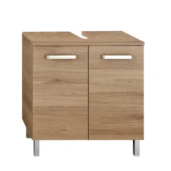 Bad Kompletteinrichtung in Holzoptik - Lemi (vierteilig)