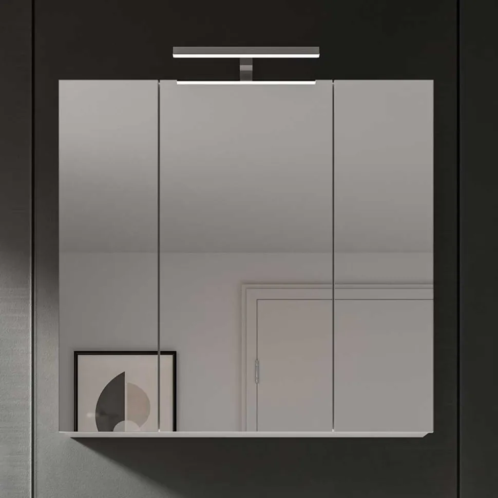 Bad Oberschrank mit Spiegeltüren 3-türig - Vitablos