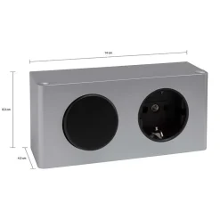 Bad Spiegelschrank mit asymmetrischen Türen - Vitablos