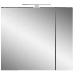 Bad Spiegelschrank mit LED 3-türig - Dolida