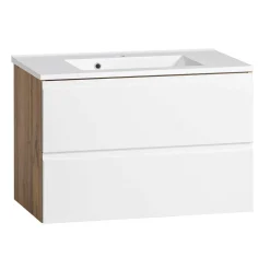 Bad Waschbeckenschrank & Spiegelschrank - Eight (zweiteilig)