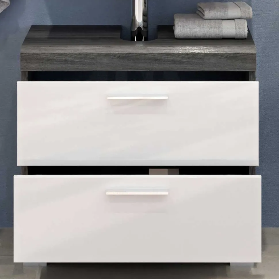 Bad Waschbeckenschrank 60x56x34 cm - Nancys