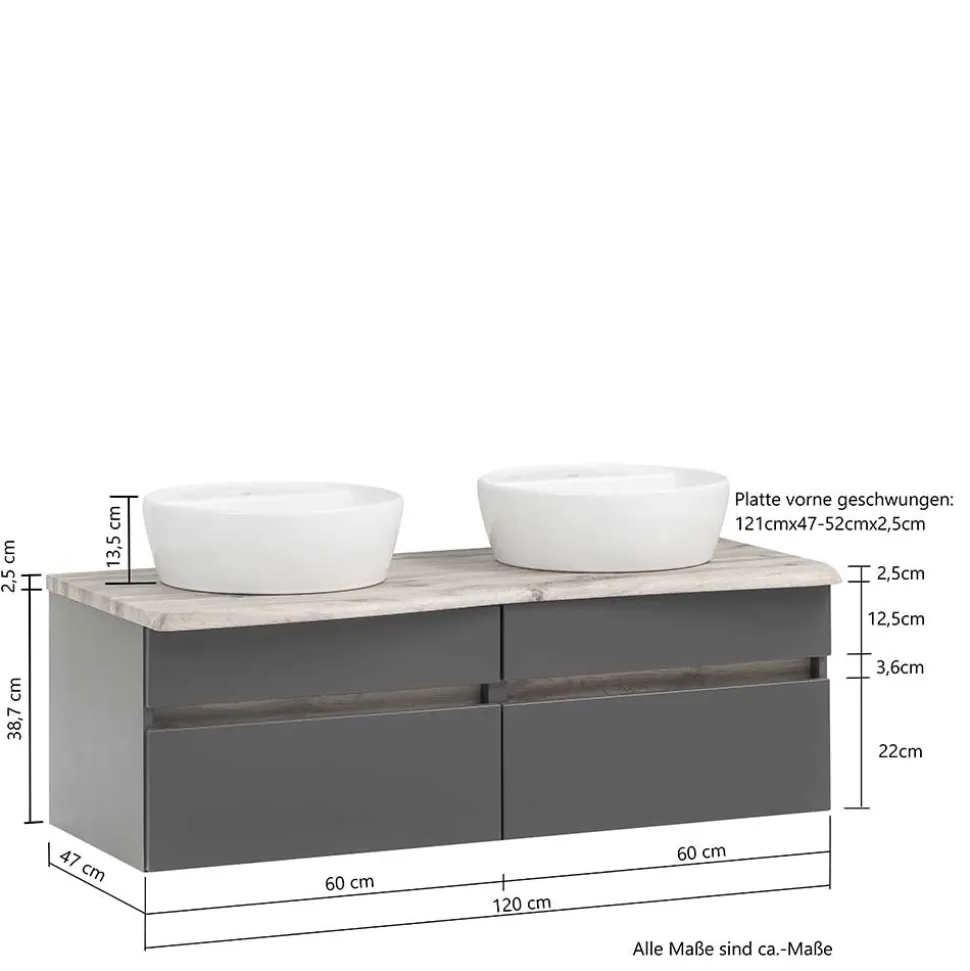 Bad Waschplatz für zwei Personen - Agiruan