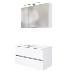 Bad Waschplatz Kombi in Weiß - Vandan (zweiteilig)