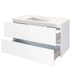 Bad Waschplatz Kombi in Weiß - Vandan (zweiteilig)