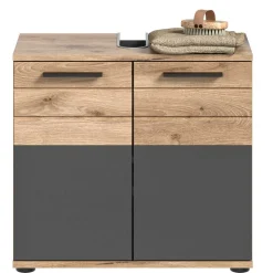 Bad Waschplatz mit Hochschrank Set - Depart (dreiteilig)