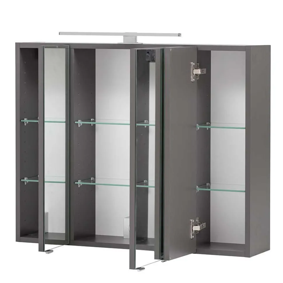 Bad Waschplatz Set & Midischrank - Vandija (dreiteilig)