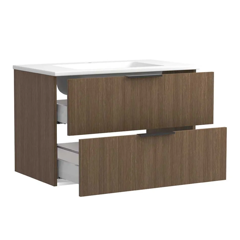 Bad Waschtisch mit Becken 80 cm breit - Ucaida