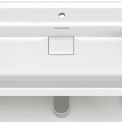 Bad Waschtischkonsole in Dunkelrot - Exeler