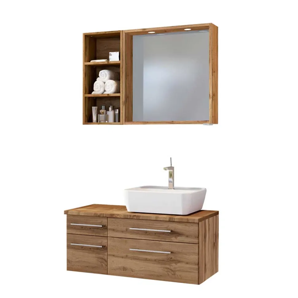 Bad Waschtischmöbel komplett - Userina (dreiteilig)