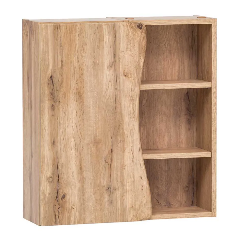 Badausstattung in Holzoptik Wildeiche - Tofias (vierteilig)