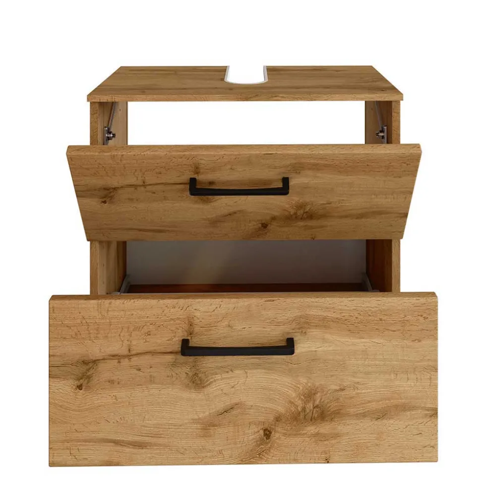 Badausstattung in Wildeiche Optik - Arazony (dreiteilig)