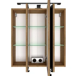 Badausstattung in Wildeiche Optik - Arazony (dreiteilig)