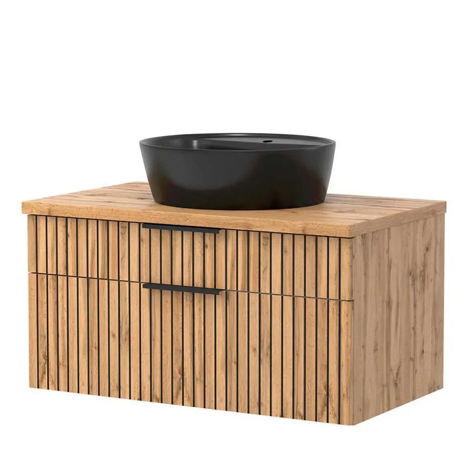 Badausstattung Möbel-Kombi modern - Crystoga (vierteilig)