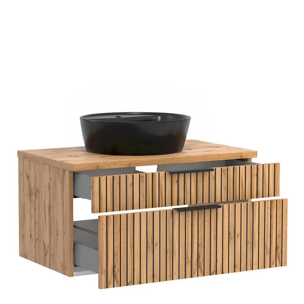 Badausstattung Möbel-Kombi modern - Crystoga (vierteilig)