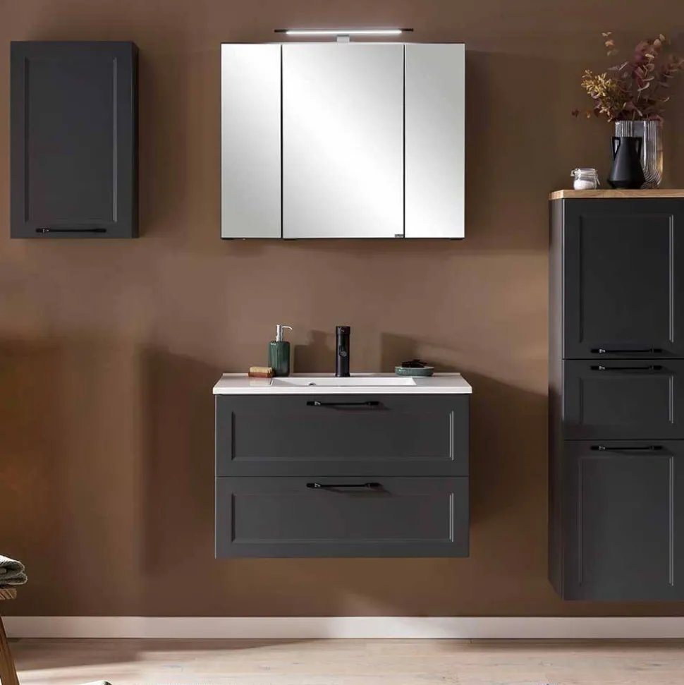 Badausstattung Möbelset modern - Novelya (vierteilig)