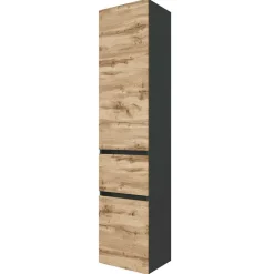 Badausstattung Möbelset zweifarbig - Vandija (vierteilig)