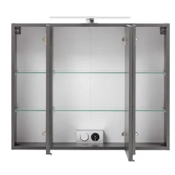 Badausstattung Möbelset zweifarbig - Vandija (vierteilig)