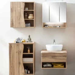 Badausstattung mit Baumkante Dekor - Tofias (vierteilig)