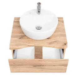 Badausstattung mit Baumkante Dekor - Tofias (vierteilig)