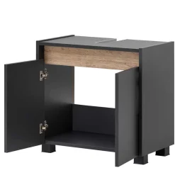 Badblock Möbel 119 cm breit - Marcius (vierteilig)