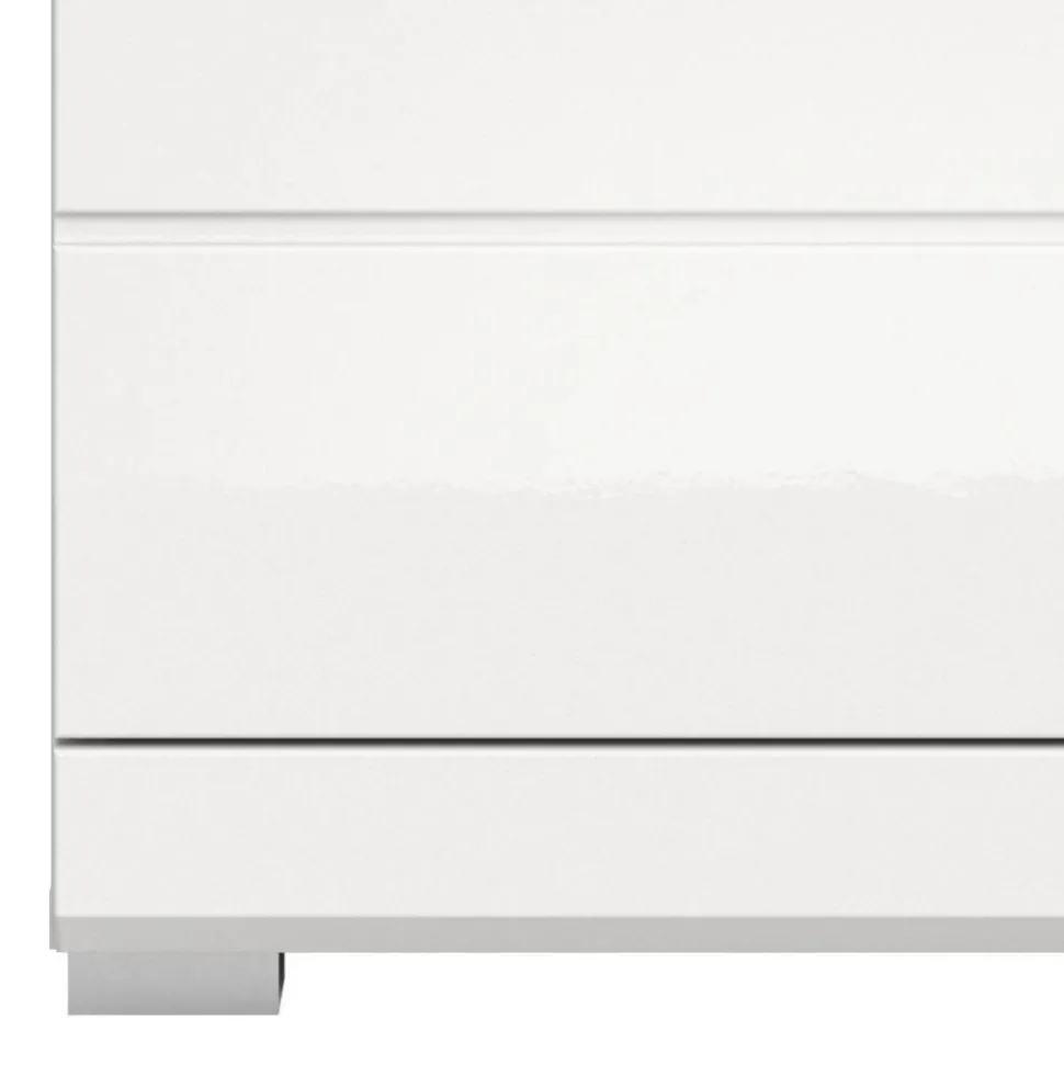 Badblock Möbelset in Weiß - Henriette (fünfteilig)