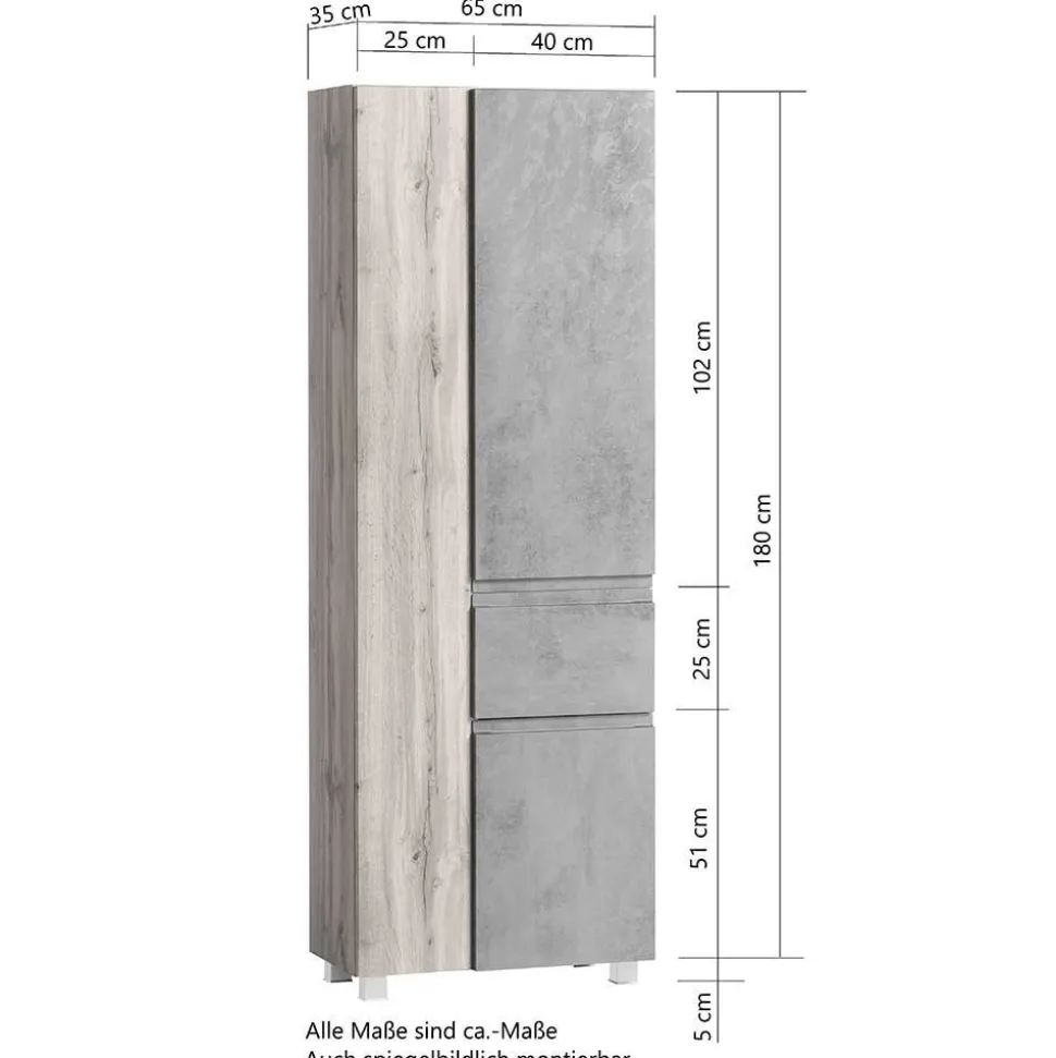 Badeinrichtung Block Set-Angebot - Eight (fünfteilig)