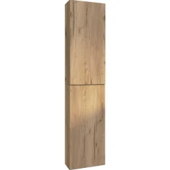 Badeinrichtung im Holzlook Set - Yulmatro (vierteilig)