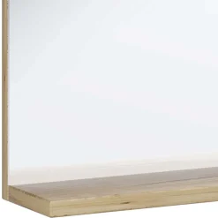 Badeinrichtung in Weiß & Wildeiche Honig - Luzern (vierteilig)