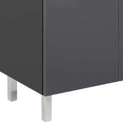 Badeinrichtung Möbel in Anthrazit - Colistran (vierteilig)