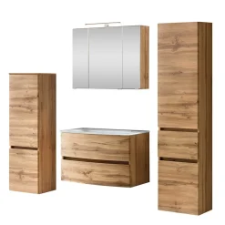 Badeinrichtung Möbel in Holzoptik - Neuzera (vierteilig)