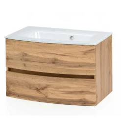 Badeinrichtung Möbel in Holzoptik - Neuzera (vierteilig)