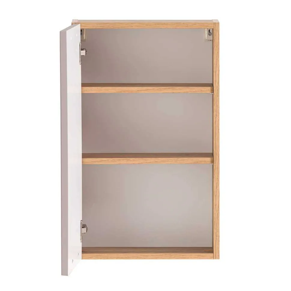 Badeinrichtung Möbelset in Hellgrau - Trioto (vierteilig)