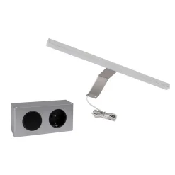 Badeinrichtung zweifarbig modern - Calbanyara (dreiteilig)