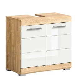 Badeinrichtung zweifarbig modern - Calbanyara (dreiteilig)