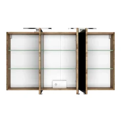 Badezimmer Doppel-Waschtisch & Schränke - Athrin (fünfteilig)