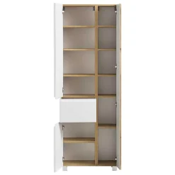 Badezimmer Hochschrank breit mit drei Türen - Eight