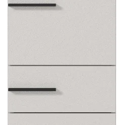 Badezimmer Hochschrank in Hellgrau - Dolida