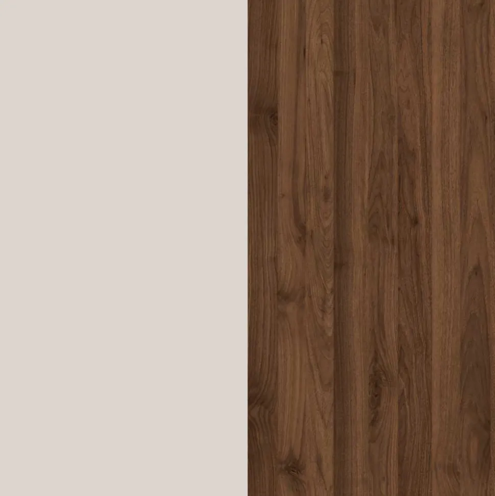 Badezimmer Hochschrank in Hellgrau - Dolida