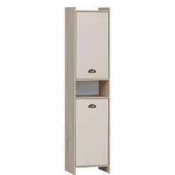 Badezimmer Hochschrank mit zwei Türen und Fach - Togban