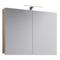 Badezimmer in Holznachbildung Sonoma-Eiche - Caleena (vierteilig)