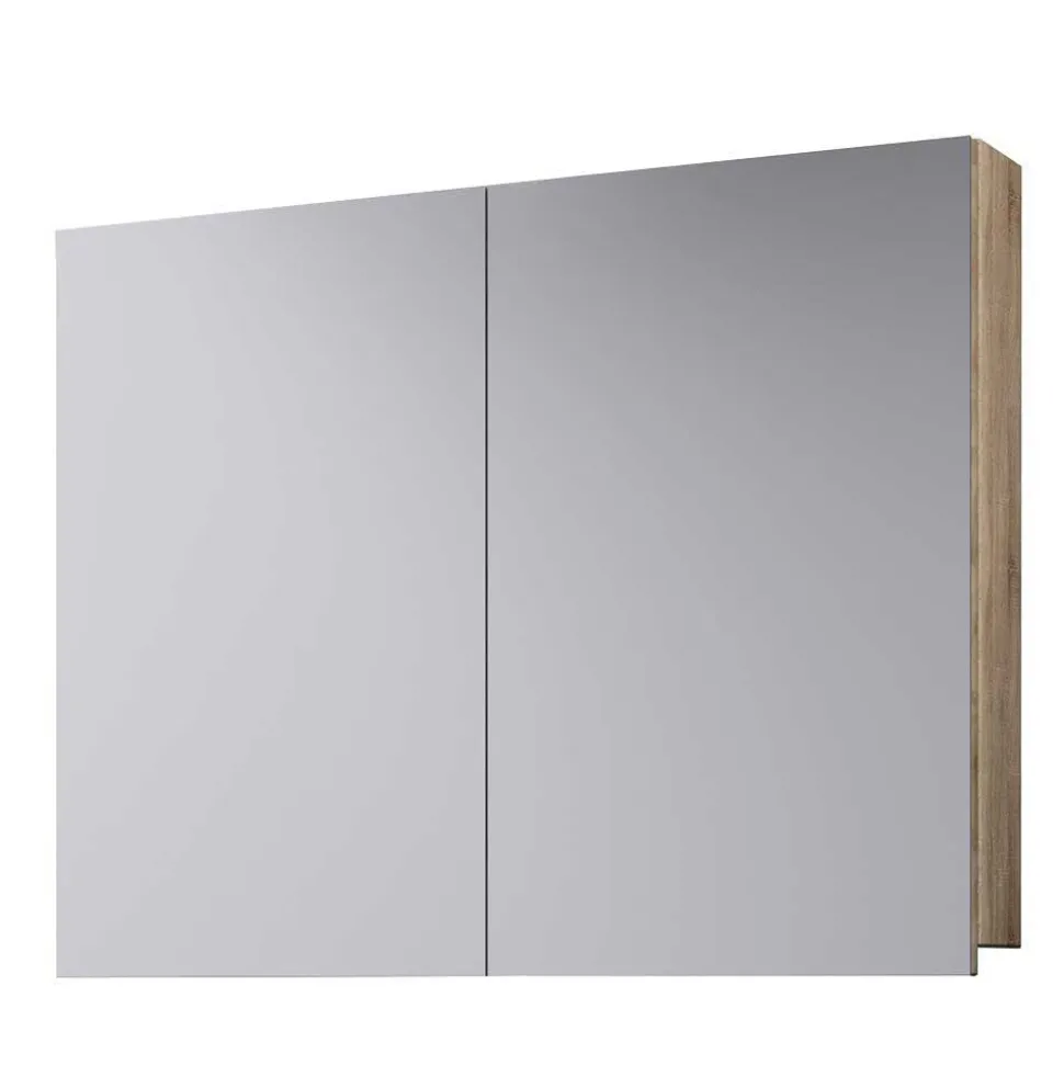 Badezimmer in Holznachbildung Sonoma-Eiche - Caleena (vierteilig)