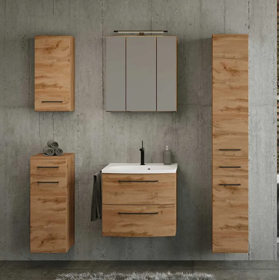 Badezimmer Möbel Einrichtung Set - Arazony (fünfteilig)