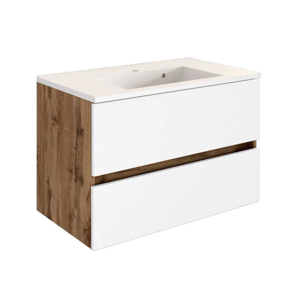 Badezimmer Möbel stehend oder hängend - Maklesa II (fünfteilig)