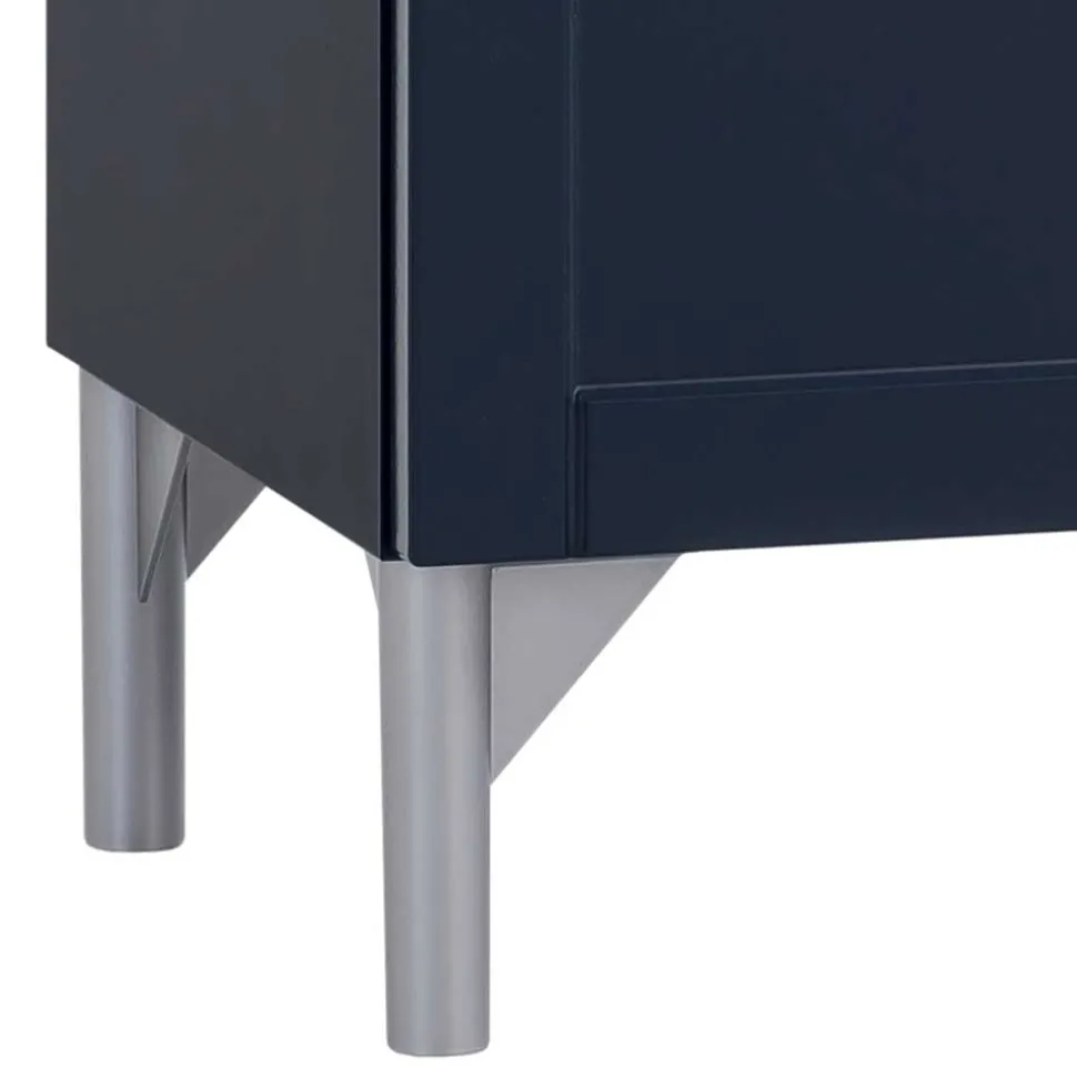 Badezimmer Möbelkombi in Dunkelblau - Canyon (dreiteilig)