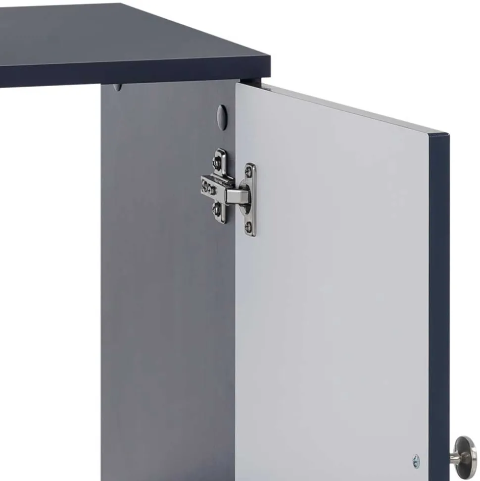 Badezimmer Möbelkombi in Dunkelblau - Canyon (dreiteilig)