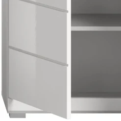 Badezimmer Midischrank in Weiß - Henriette