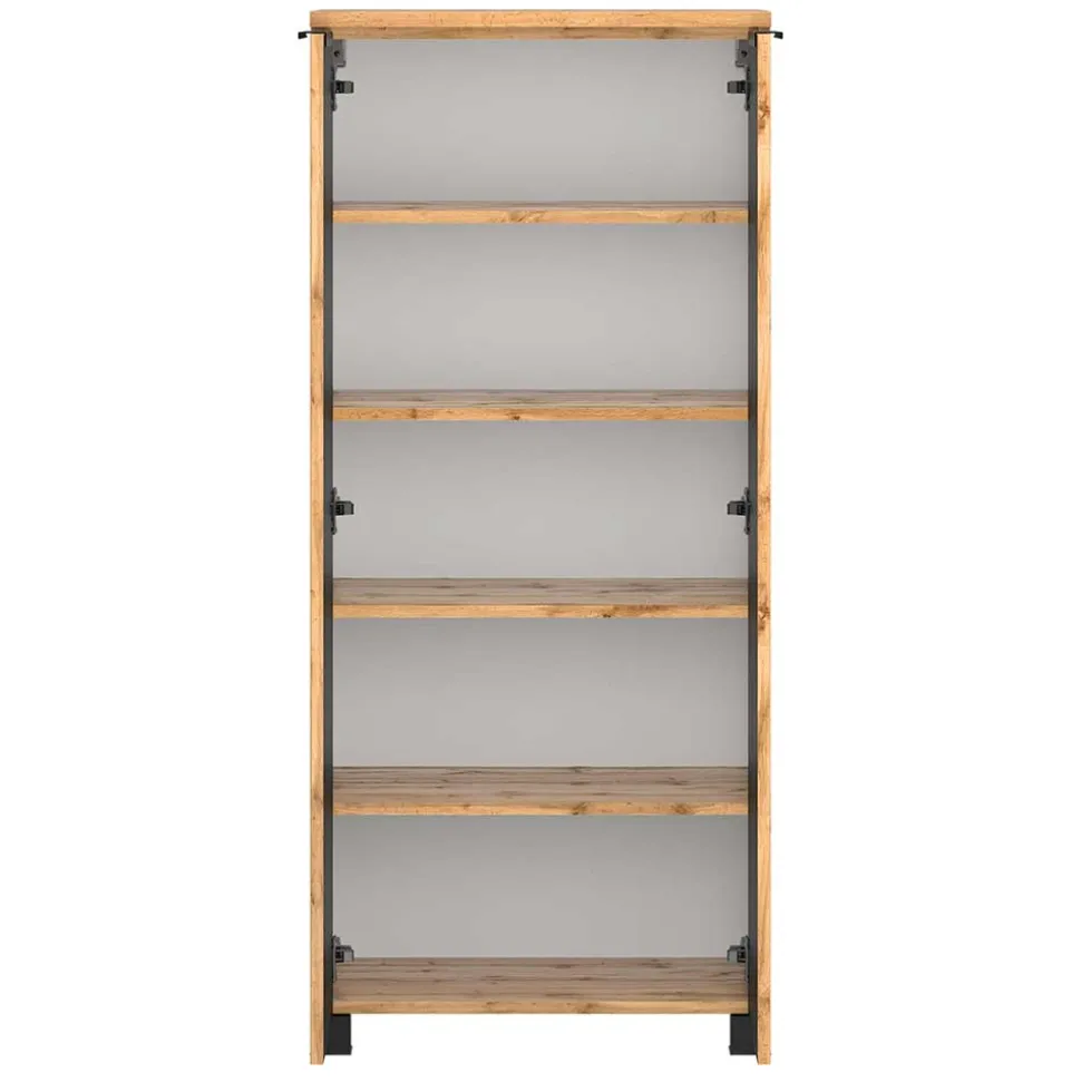 Badezimmer Midischrank mit Doppeltür - Crystoga