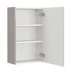 Badezimmer Oberschrank in Hellgrau - Adendras