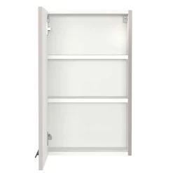 Badezimmer Oberschrank in Hellgrau - Adendras